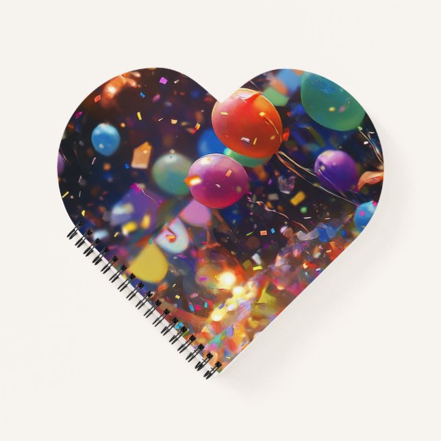 Heartfelt Notes - Heart Shaped Notebook Notizbuch (Vorderseite)