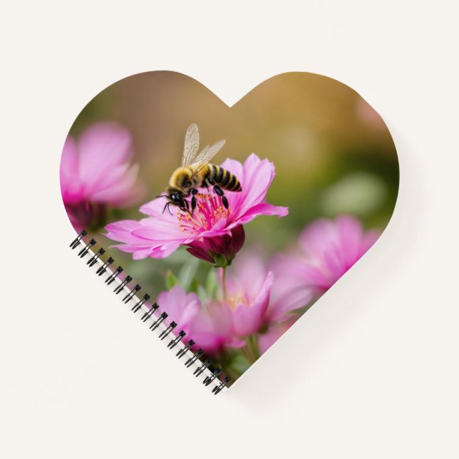 Heartfelt Pages: Ein Liebe-gestaltetes Notebook Notizbuch (Vorderseite)