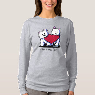 Heartfelt Westie Terrier T-Shirt