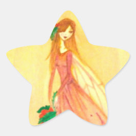 Hearth Fairy Stern-Aufkleber