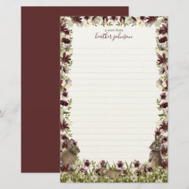 Hearthlight Notes Frühling Sanfte Wiese Wildblume Briefpapier