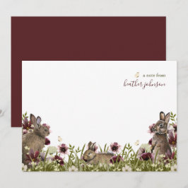 Hearthlight Notes Frühling Weiche Wiese Wildblume Mitteilungskarte