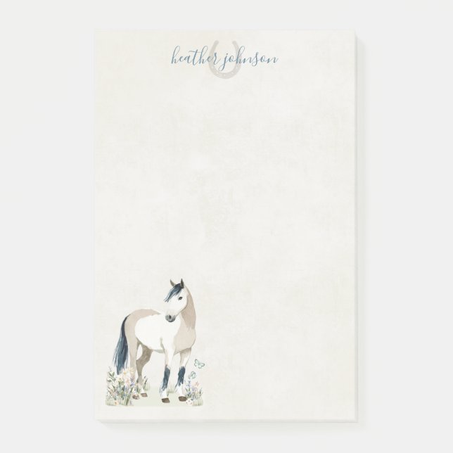 Hearthlight Notes Meadow & Mane Post-it Notes Post-it Klebezettel (Vorderseite)