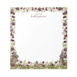 Hearthlight Notes Spring Meadow Bunny Notepad Notizblock