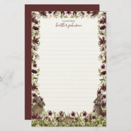 Hearthlight Notes Spring Soft Meadow Wildflower Briefpapier