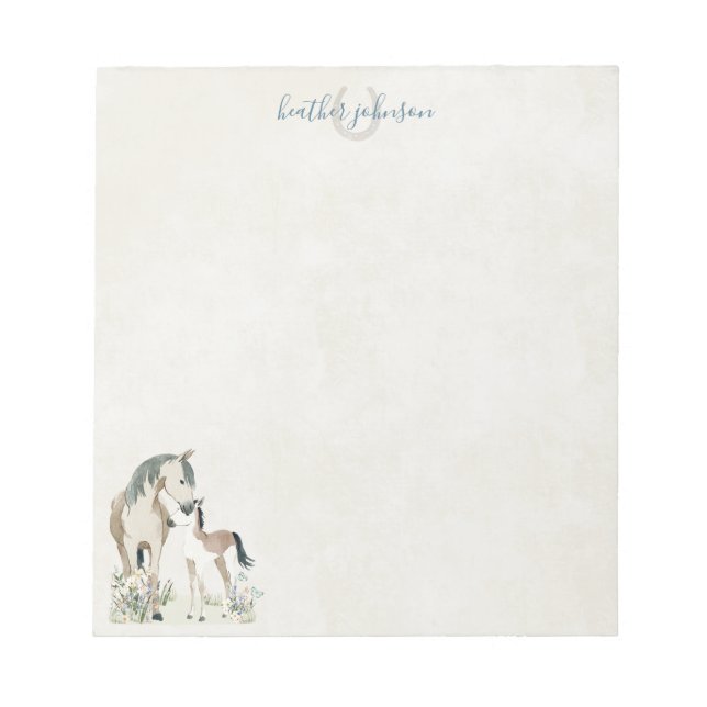 Hearthlight Notes Wiese & Mane Notes Notizblock (Vorderseite)