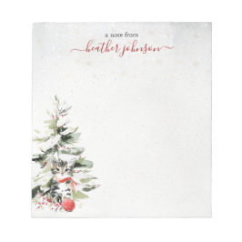 Hearthlight-Notizen Winter Cozy Kitten Personalisi Notizblock