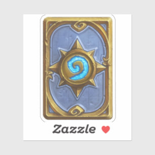 Hearthstone-Kartenrückseiten-Aufkleber Aufkleber