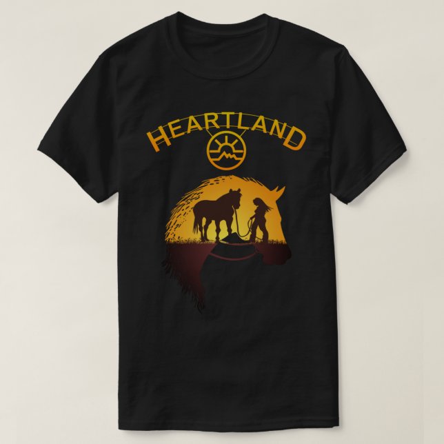 Heartland, Heartland Ranch, Horse Lovers, Horse Ow T-Shirt (Design vorne)
