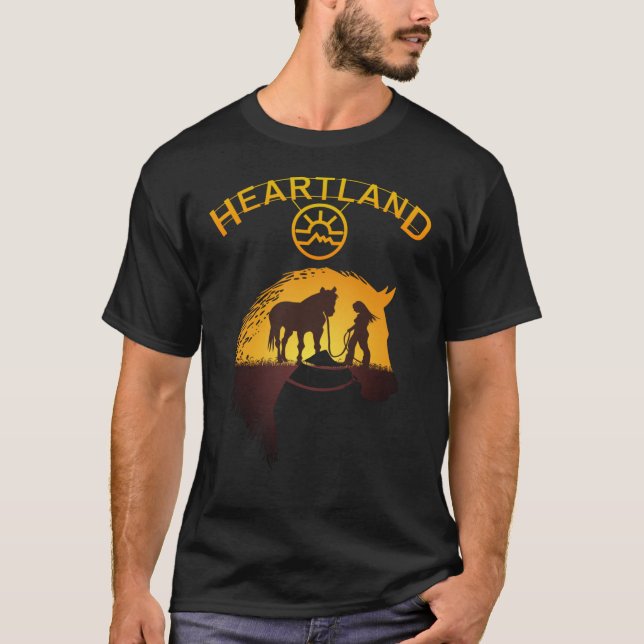Heartland Heartland Ranch Horse Lovers Horse Owner T-Shirt (Vorderseite)
