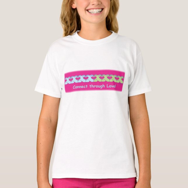 HeartMark-Kette der Liebe T-Shirt (Vorderseite)