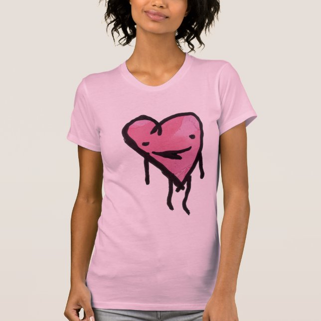 heartpink T-Shirt (Vorderseite)