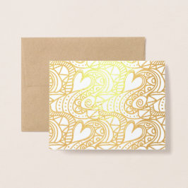 Hearts Alive Folienkarte