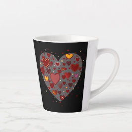 Hearts allover milchtasse