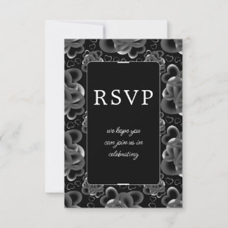 Hearts Alots RSVP Card Dankeskarte