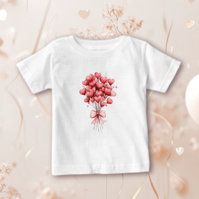 Hearts Bouquet Baby T-shirt (Von Creator hochgeladen)