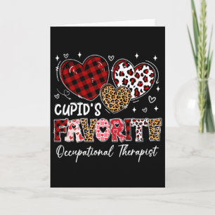 Hearts Cupids Lieblings-Arbeitstherapeut Val Karte
