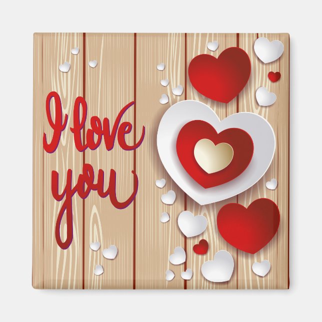 Hearts Fantasy Magnet (Vorne)