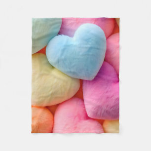 Hearts Fleece Blanket