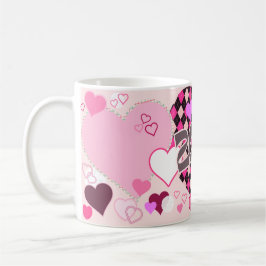 Hearts Galore! Kaffeetasse