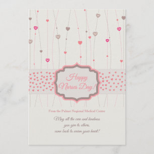 Hearts Galore Nurses Day Card Karte