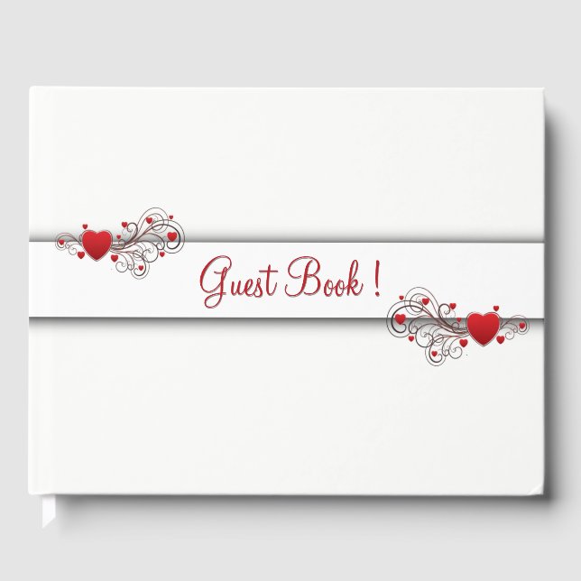 Hearts Gästebuch (Vorderseite)