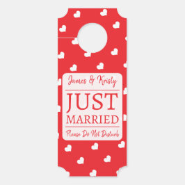 Hearts Happy Valentine’s Day Modern Love Pattern Türanhänger