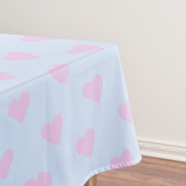 Hearts – Herzen – Herzchen Tischdecke (Beispiel)