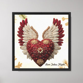 "Hearts In Flight" Leinwanddruck