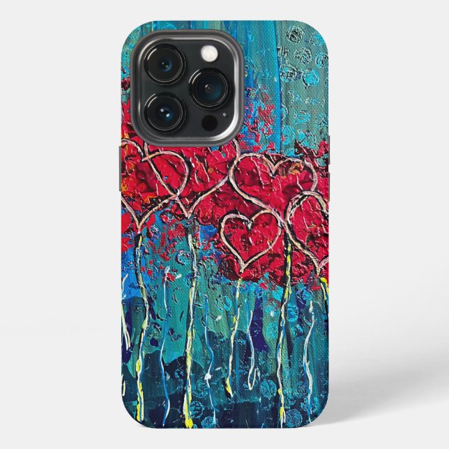 Hearts iPhone/iPad Gehäuse iPhone Hülle (Hinten)