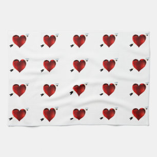 Hearts Kitchen Handtücher