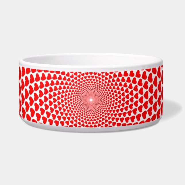 Hearts Mandala Design-25870 Napf (Vorderseite)