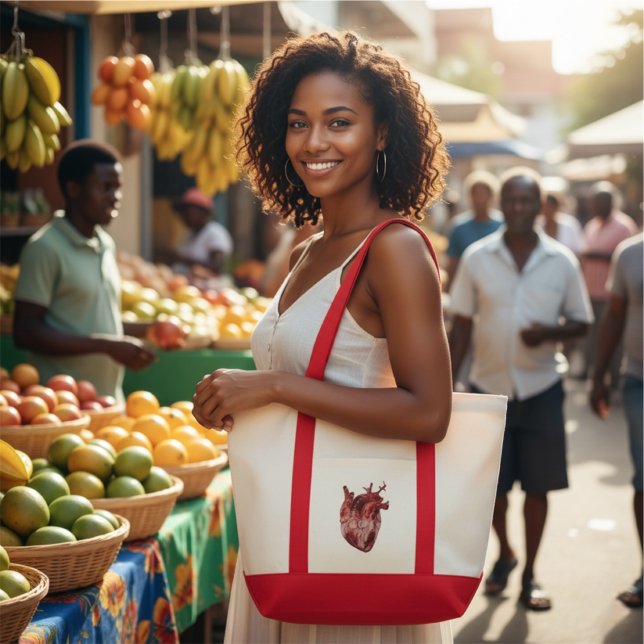 Hearts Mini Tote Bag Tragetasche (Von Creator hochgeladen)