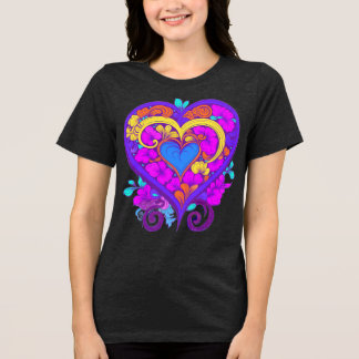Hearts on Hearts Tri-Blend Shirt