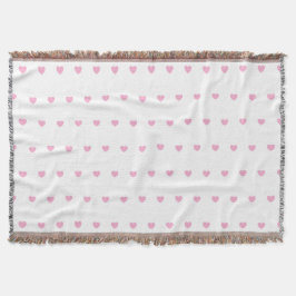 Hearts Pattern Decke