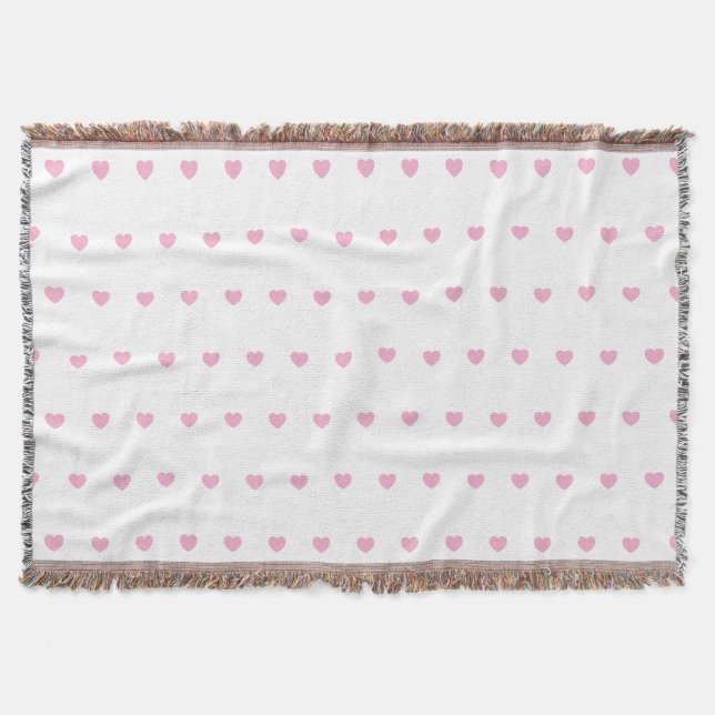 Hearts Pattern Decke (Vorderseite)