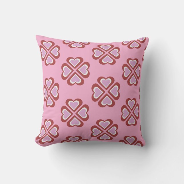 Hearts pattern kissen (Vorderseite)