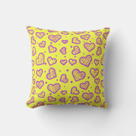 Hearts Pattern - Valentine's Day Inspired Kissen
