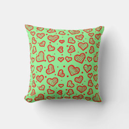 Hearts Pattern - Valentine's Day Inspired Kissen
