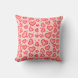 Hearts Pattern - Valentine's Day Inspired Kissen