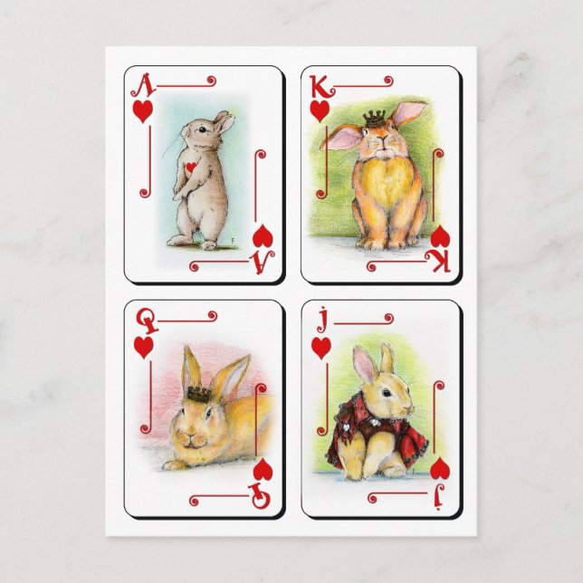 HEARTS POSTKARTE (Vorderseite)