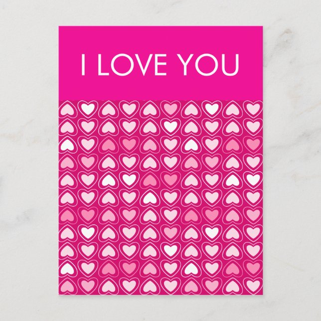 Hearts Postkarte (Vorderseite)