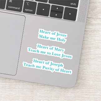 Hearts Prayer Stickers Aufkleber