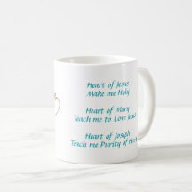 Hearts Rosary Coffee Tasse