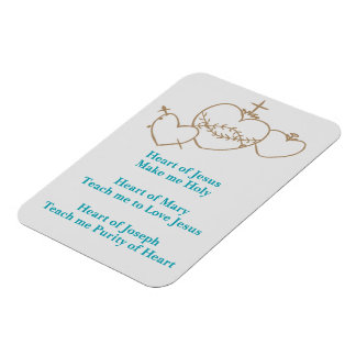 Hearts Rosary Magnet