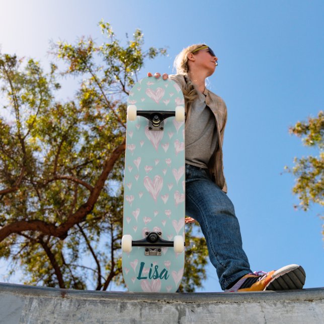 Hearts Skateboard (Außen 1)