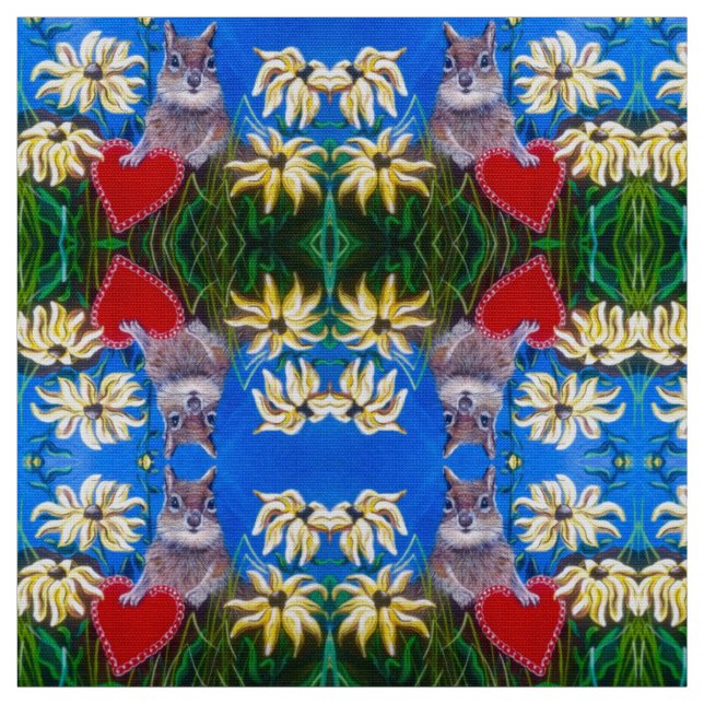 Hearts Stoff (Muster)