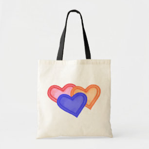 Hearts Trio Bag Tragetasche