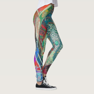 Hearts und Paisley Leggings