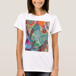 Hearts und Paisley T-Shirt